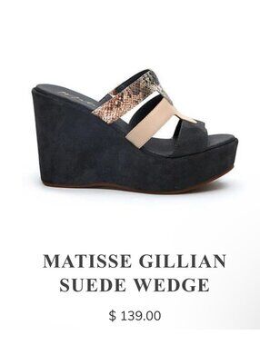 Matisse wedge sandals